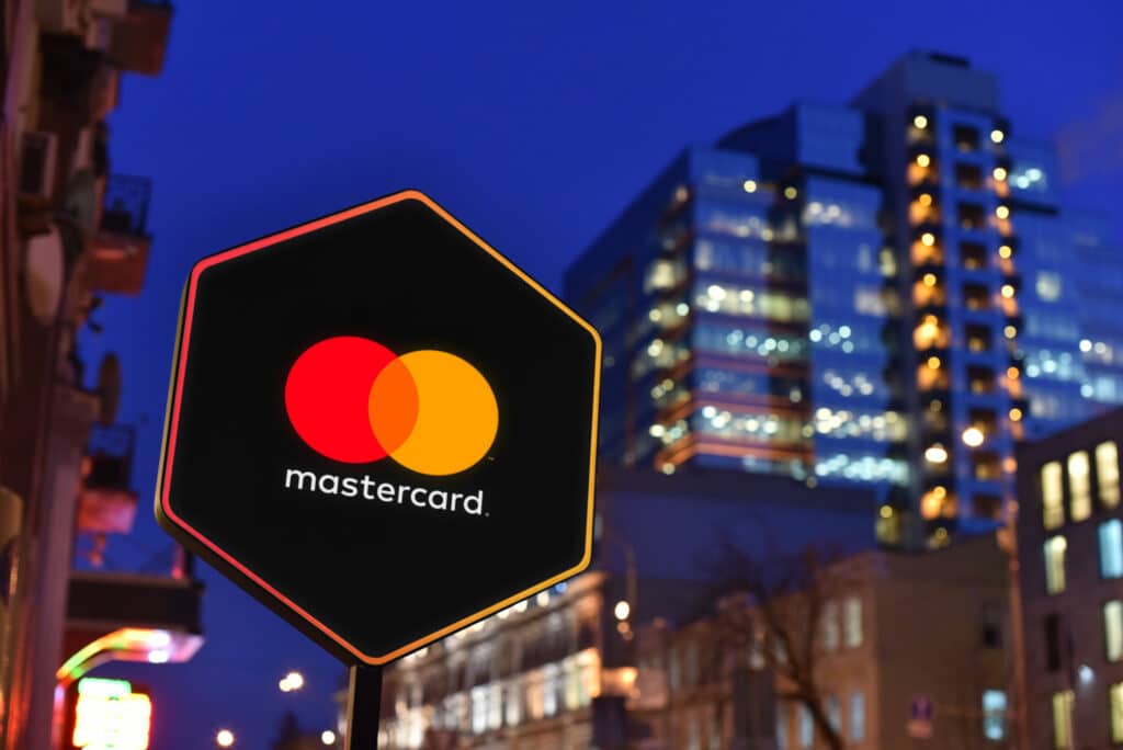 Kiev,/,Ukraine,-,01.22.18:,Sign,Of,Mastercard,Financial,Services