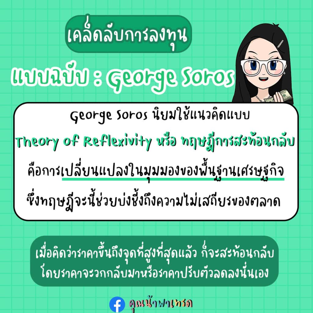 แบบที่2ปรับสั้น การลงทุนของมหาเศรษฐีอย่าง George Soros ด้วยทฤษฎี Reflexivity