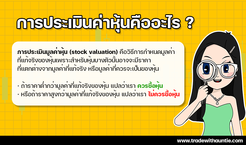 การประเมินค่าหุ้นคืออะไร การประเมินค่าหุ้นคืออะไร