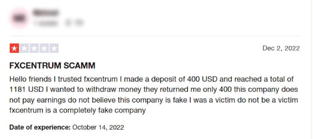 FXCentrum-01 FXCentrum รีวิว