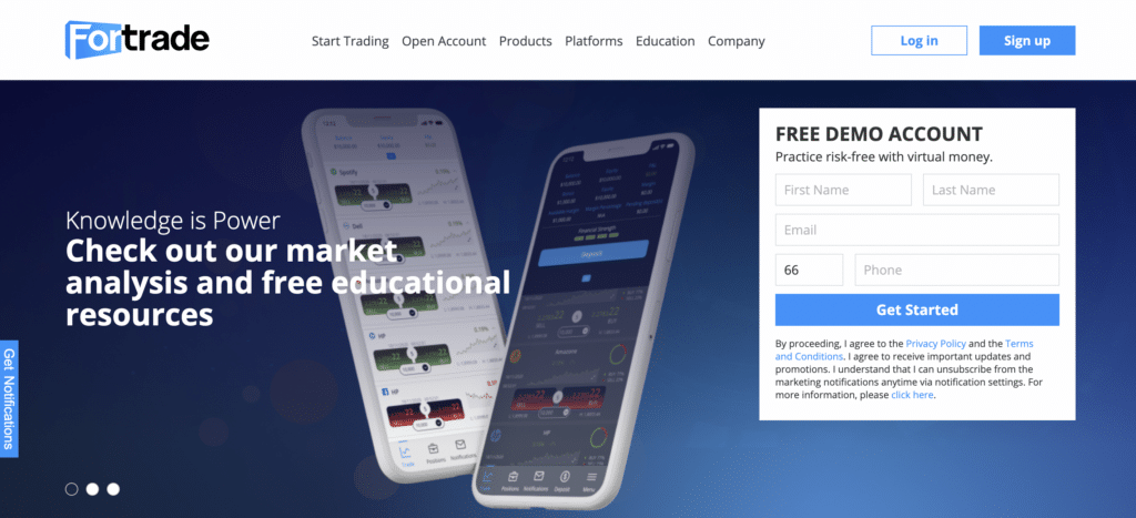 fortrade-web Fortrade