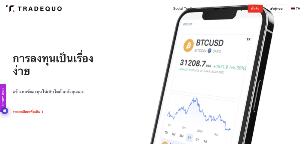 รีวิวโบรกเกอร์ TradeQuo รีวิวโบรกเกอร์ TradeQuo