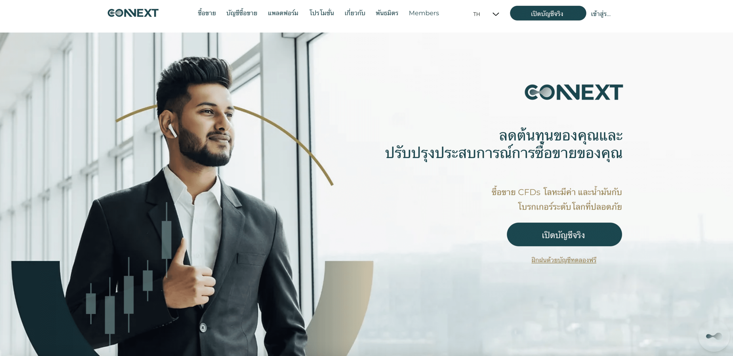 รีวิวโบรกเกอร์ Connext รีวิวโบรกเกอร์ Connext