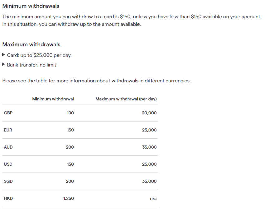 ช่องทางการฝากถอนเงินของ IG Markets ช่องทางการฝากถอนเงินของ IG Markets