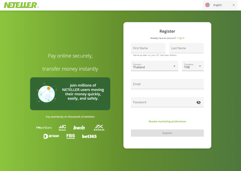 การสมัคร Neteller ทำได้อย่างไร? การสมัคร Neteller ทำได้อย่างไร?